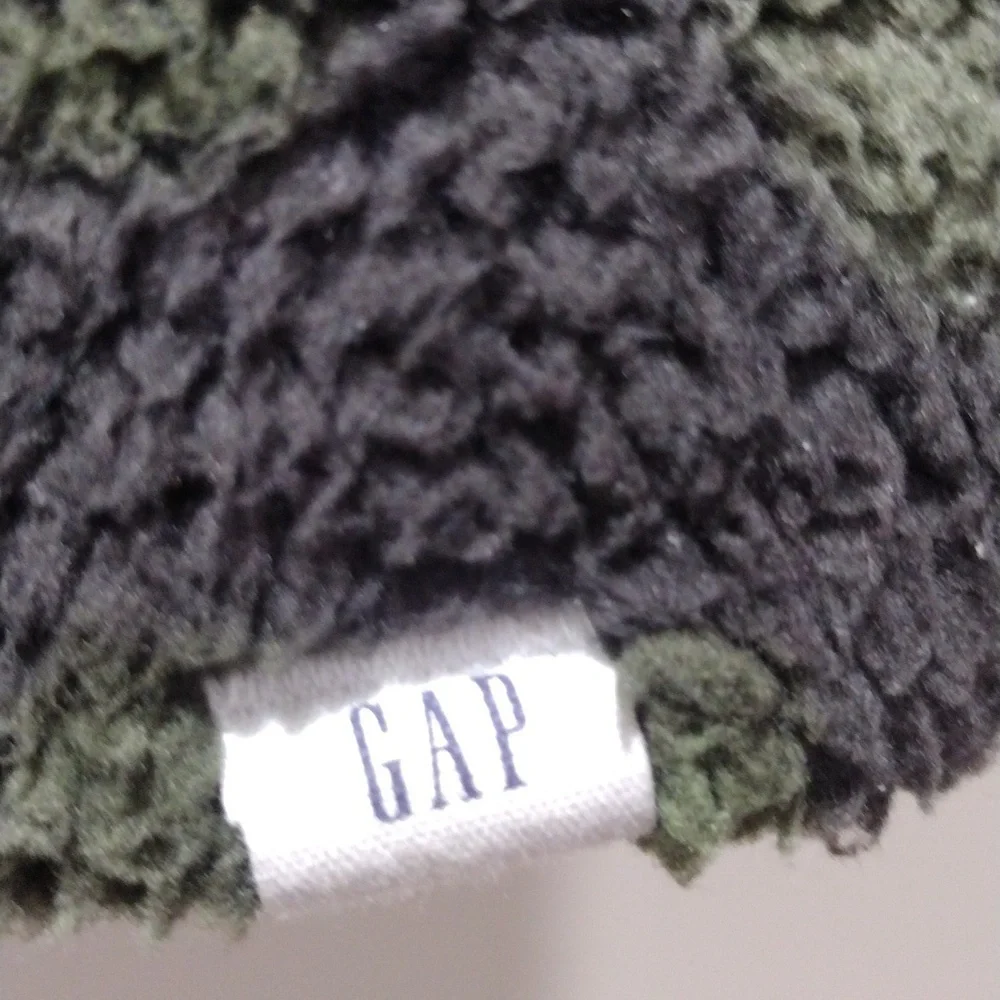 Gap, Boys Sherpa Zip Camouflage Fleece Jacket , Size L(10) - Good condition